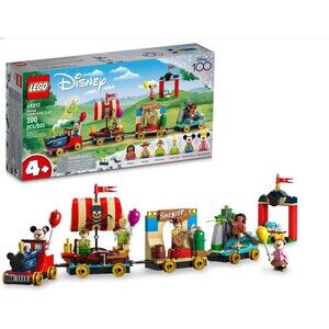 LEGO Disney Celebration Train Building Set 43212 200 pc Sealed MINIFIGS INCLUDED